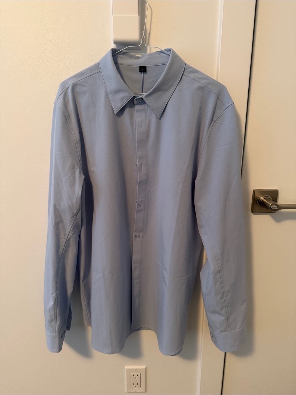 lululemon athletica Light Blue Men's Dress Shirt